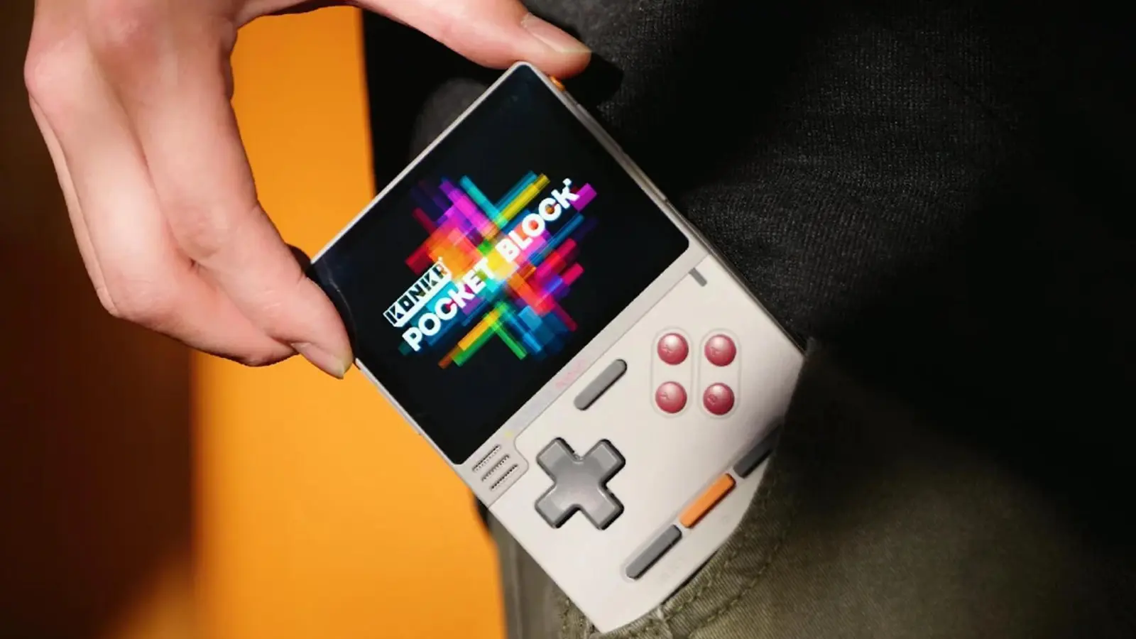 Ayaneo Konkr Pocket Block: Vertikal retro-håndholdt