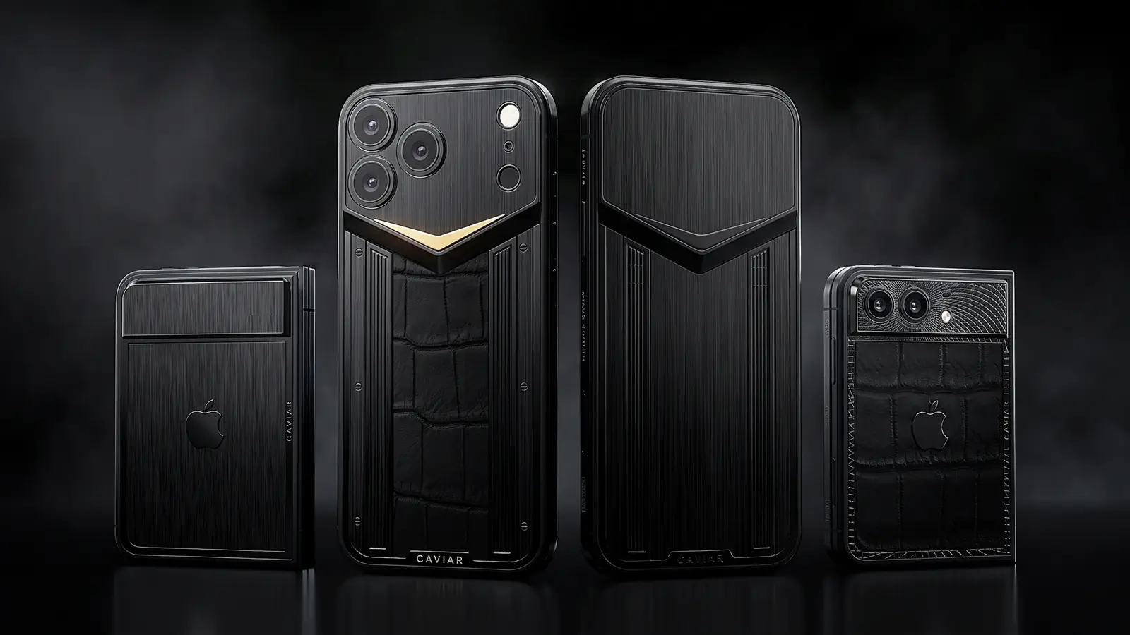 Caviar præsenterer Black Edition: iPhone 18 i sort