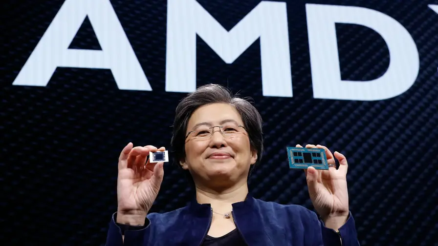 AMD rykker op til tredjeplads blandt fabless-virksomheder