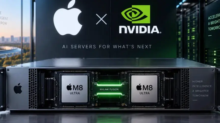 Apple planlægger kommerciel server med M8 og NVLink