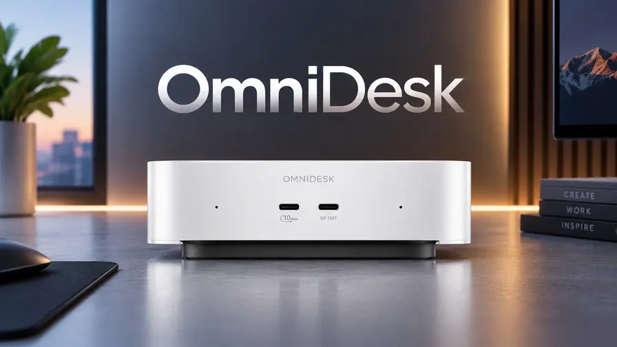 HP OmniDesk mini-PC: Intel Wildcat Lake og 16 GB hukommelse