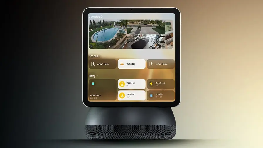 Apple Home Hub: Fotovisning i Photo Face ligner iPhone